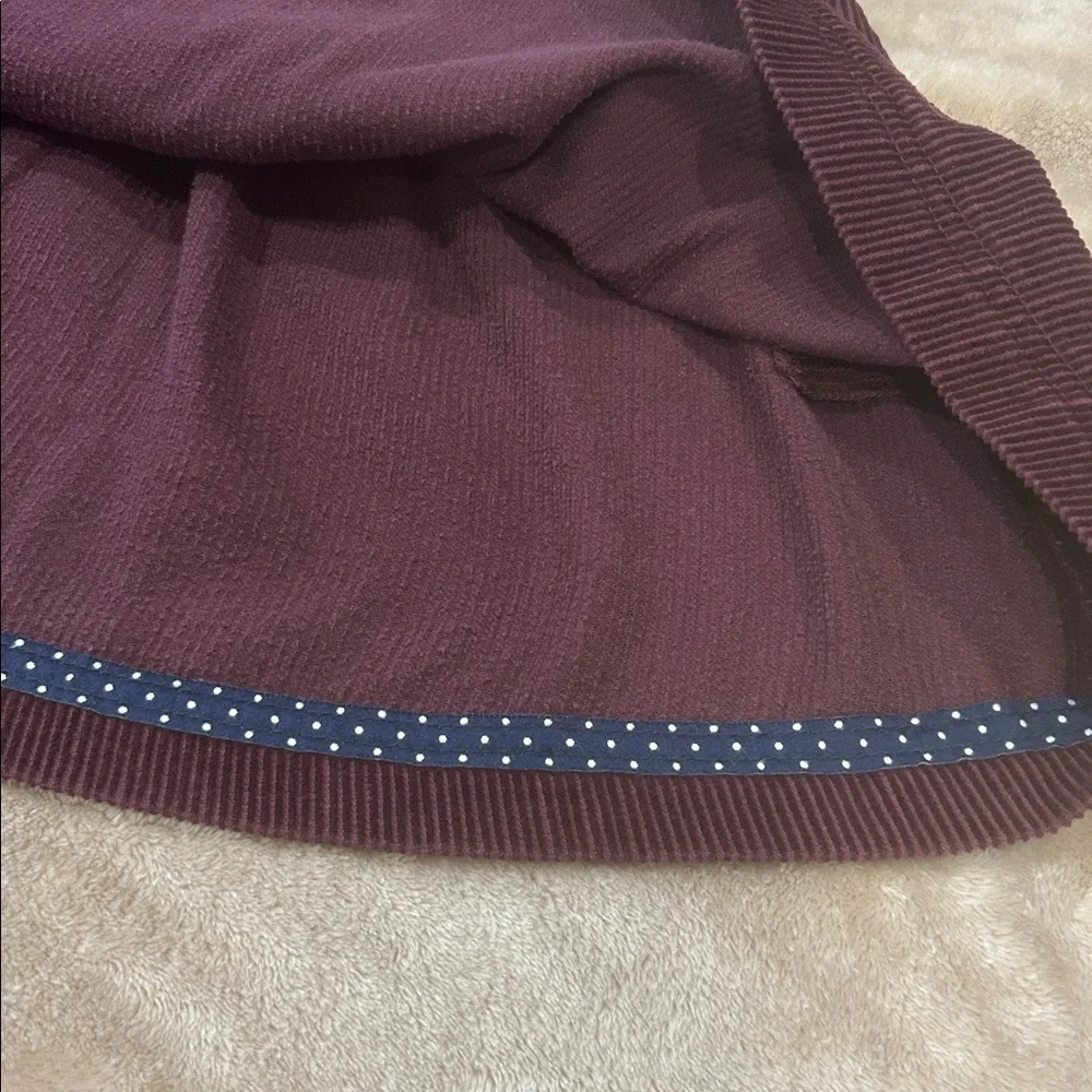 Abercrombie & Fitch corduroy miniskirt size 6 a line schoolgirl academia grunge - Picture 11 of 15